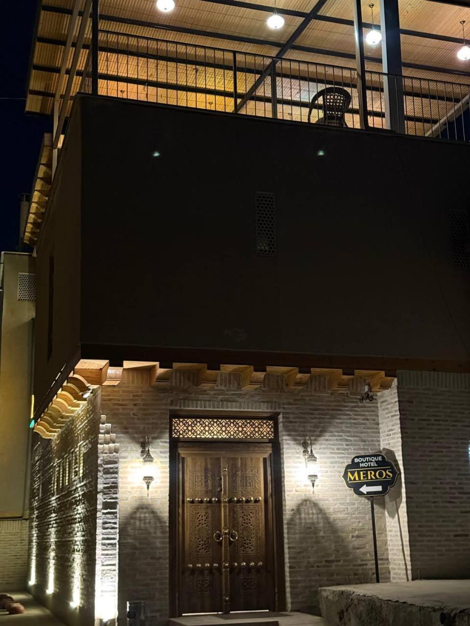 Meros Hotel Bucara Exterior foto